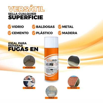 Sellador Impermeabilizante En Aerosol De Grietas y Fugas - UltraSeal©